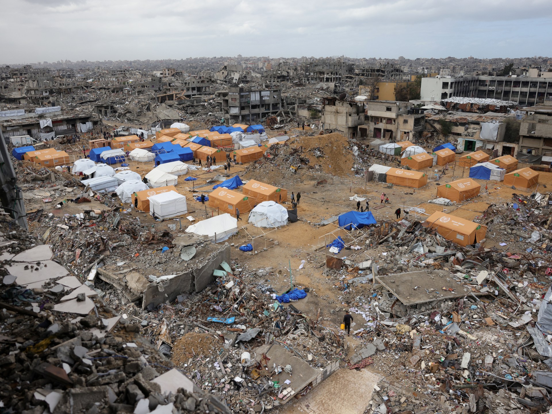Palestinians return to “toxic wastelands” in northern Gaza Israel-Palestinian conflict news