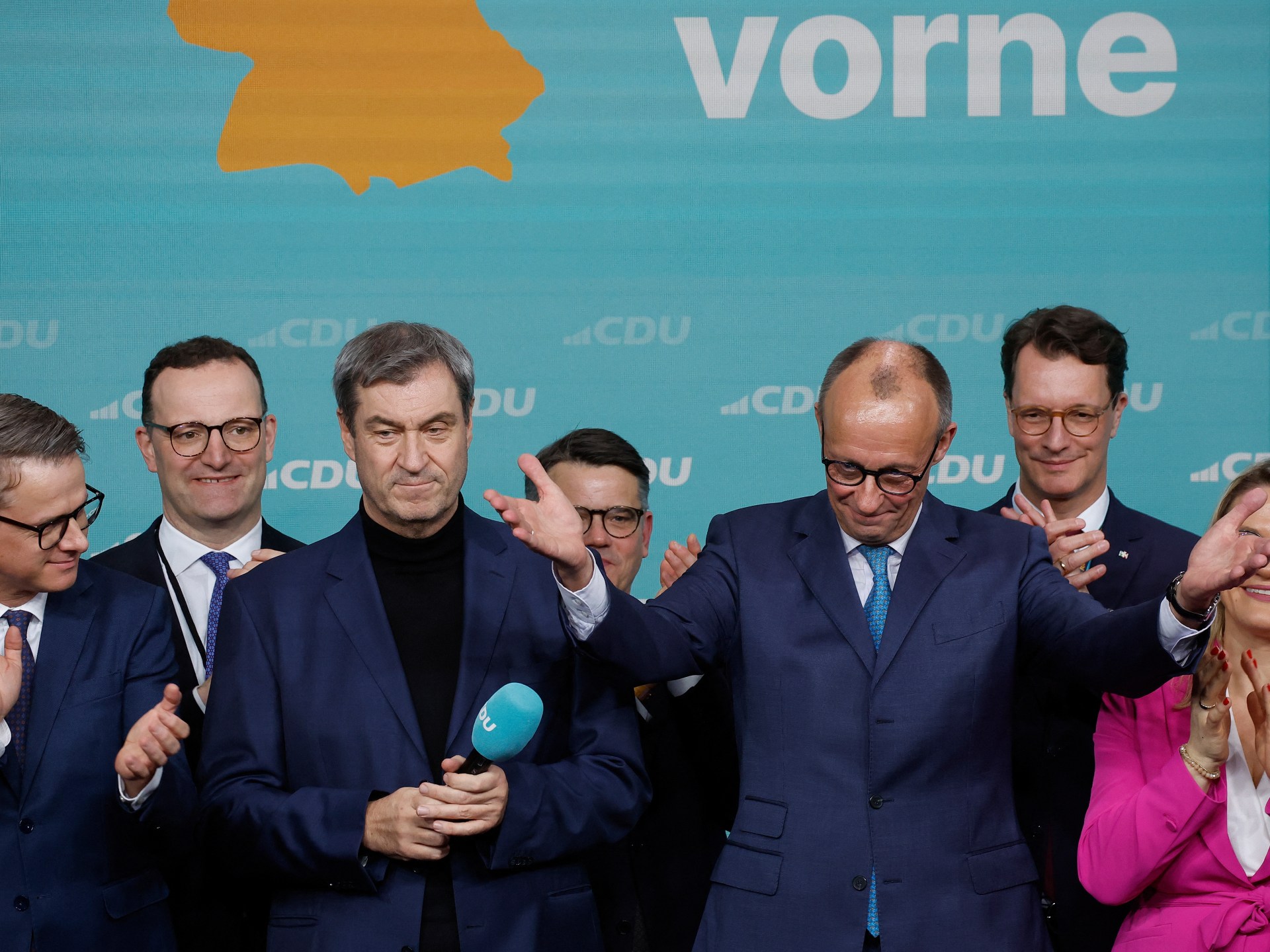 German CDU in election exit polls, strong support for far right | Election news