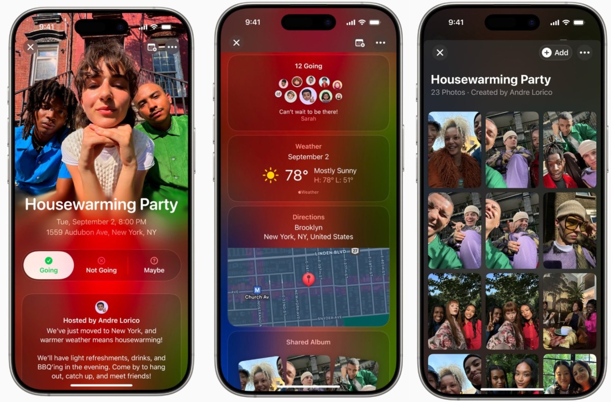 Apple launches Invites, a new app for creating custom invitations