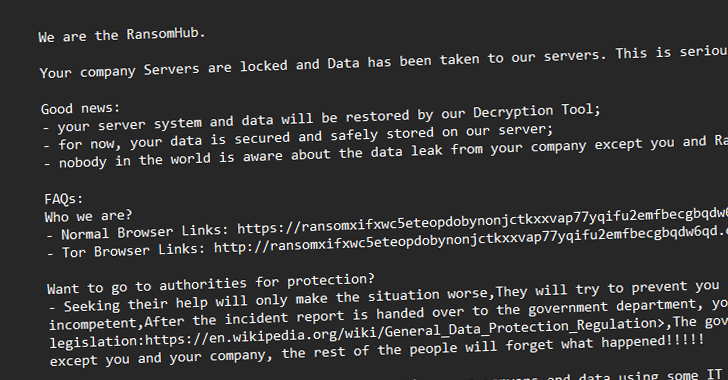 Ransomhub will become the top ransomware group in 2024, launching over 600 organizations worldwide