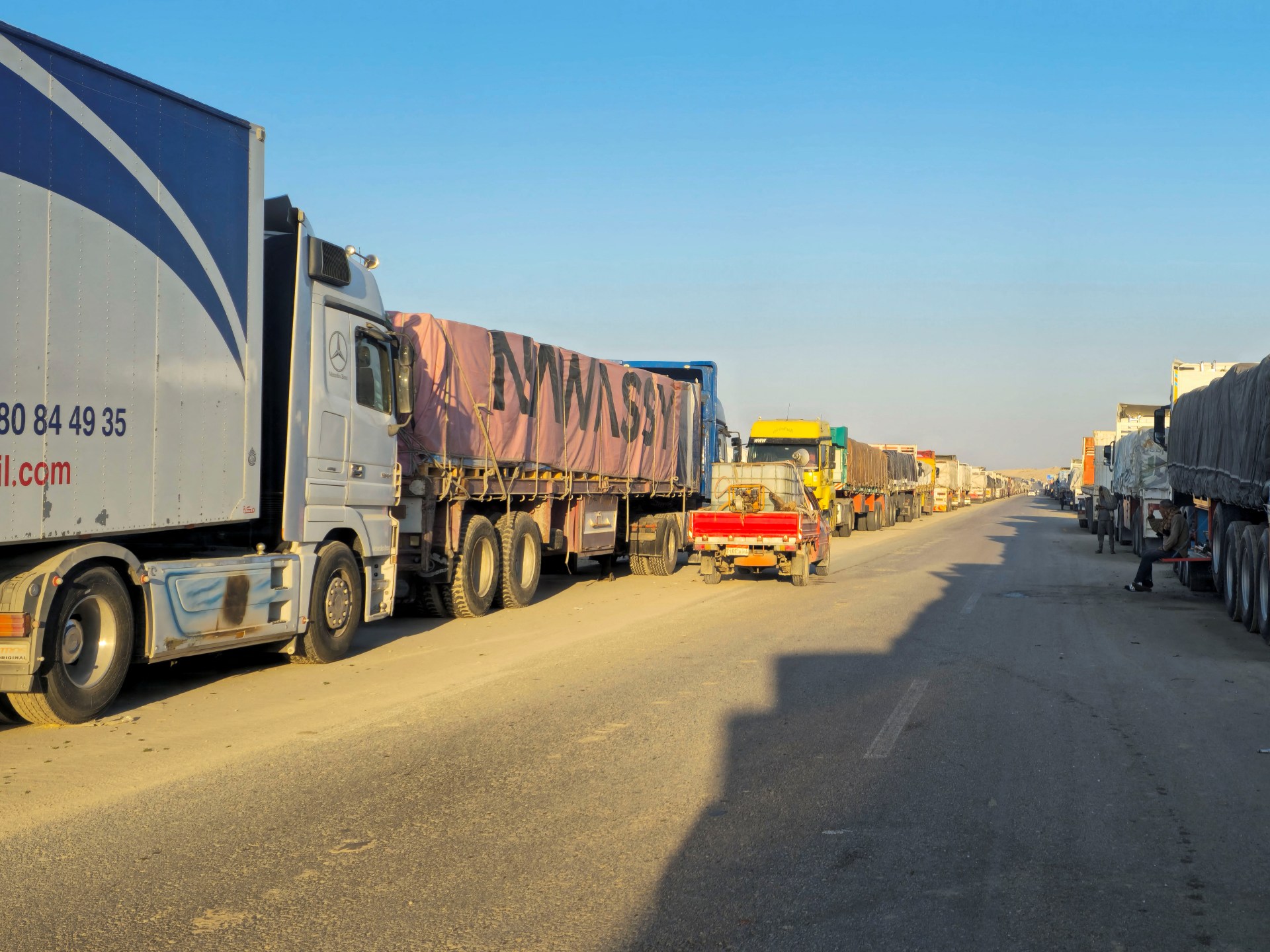 Gaza people survive on canned food as fresh produce rotten at the border | Israeli-Palestinian conflict news