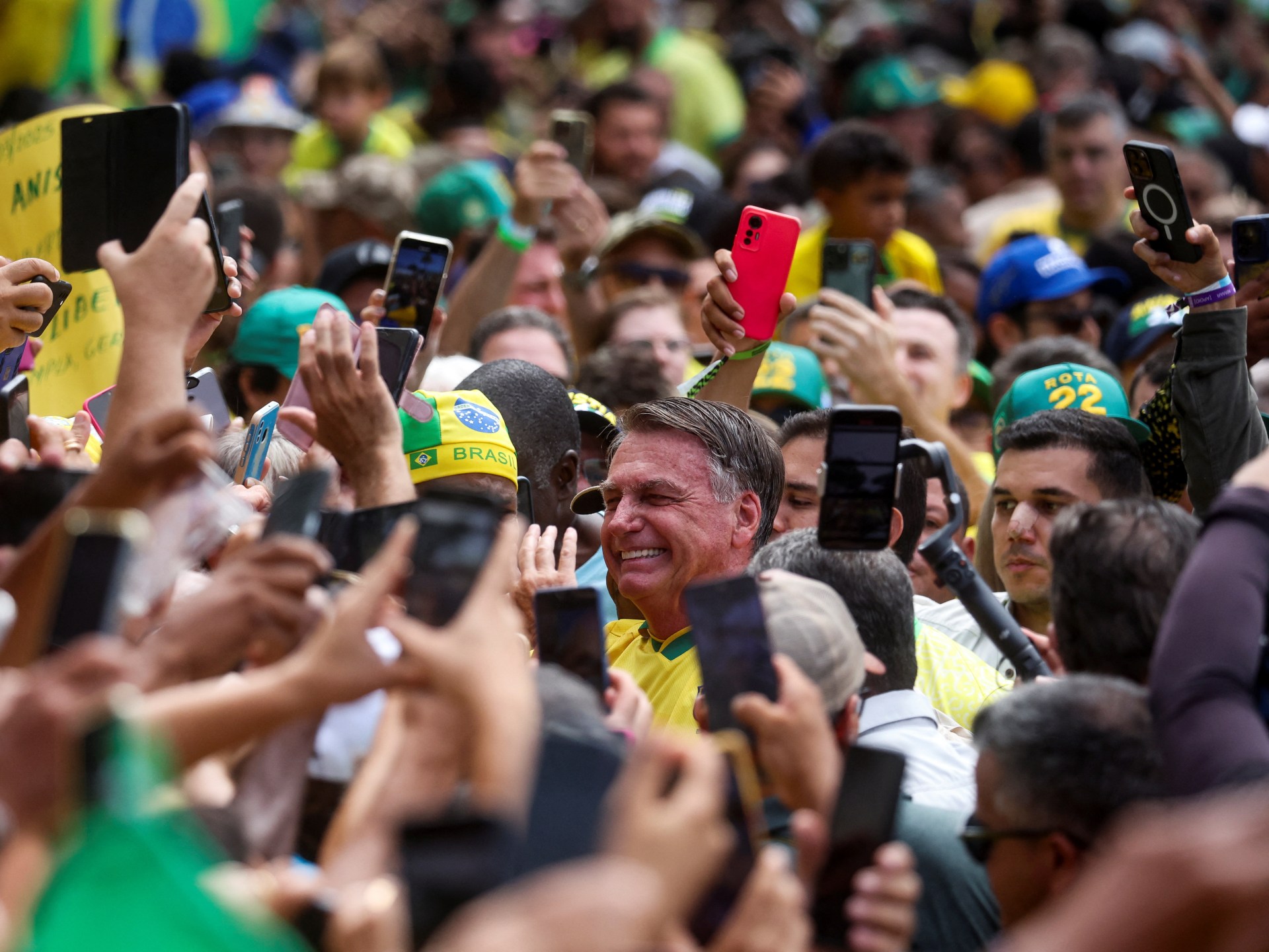 Bolsonaro Supporter Rally in Brazil demands pardon for the riots on January 8th | Protest News