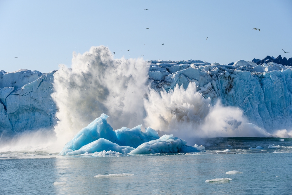 The impact of Arctic Ocean ice losses on global weather phenomena.