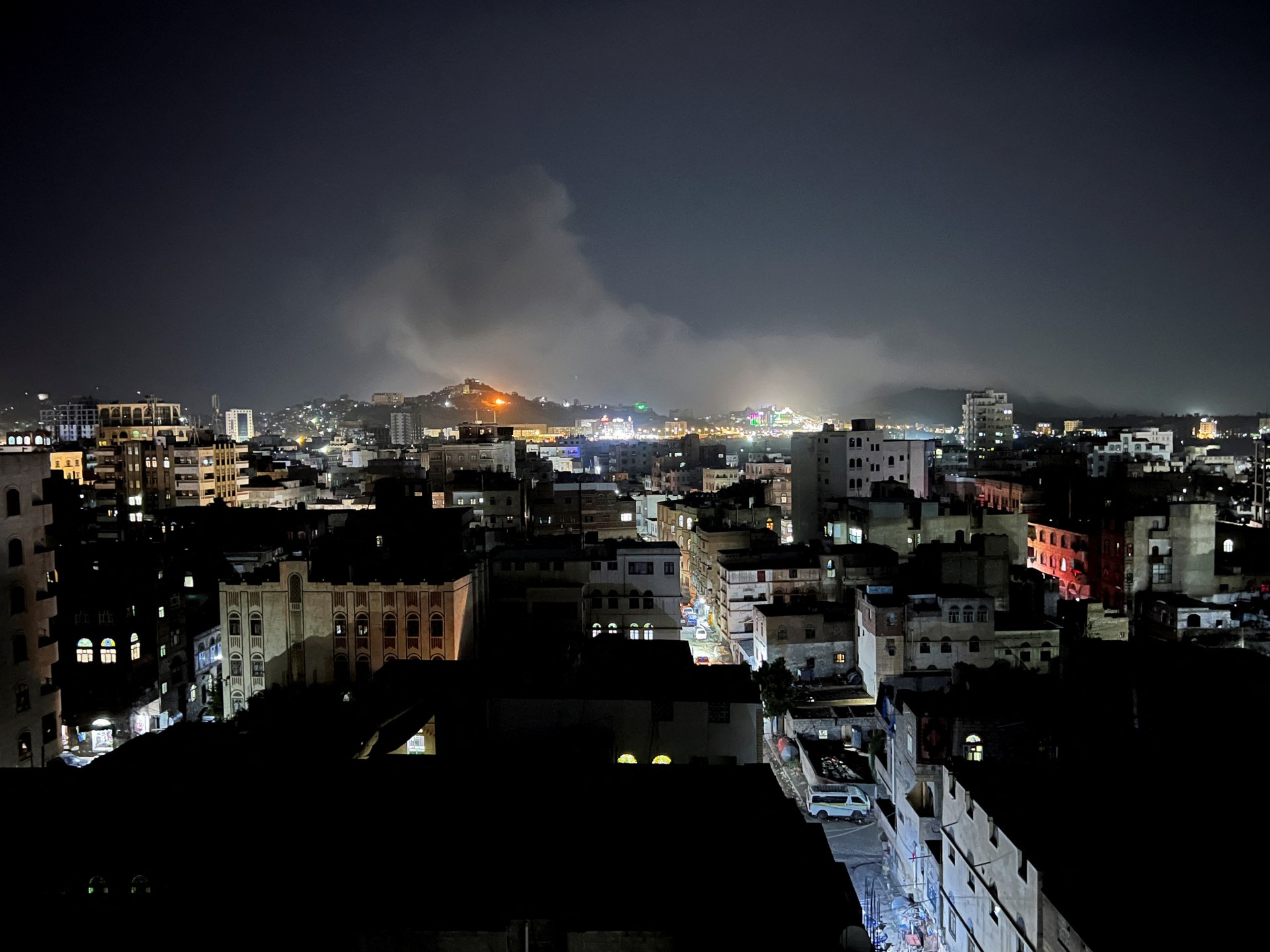 Houthis targets the capital city of sanaa and says our bomb Yemen again | Israeli-Palestinian conflict news