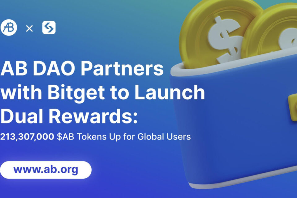 AB DAO and BITGET launch dual reward campaigns to distribute $2.6 million worth of $AB globally