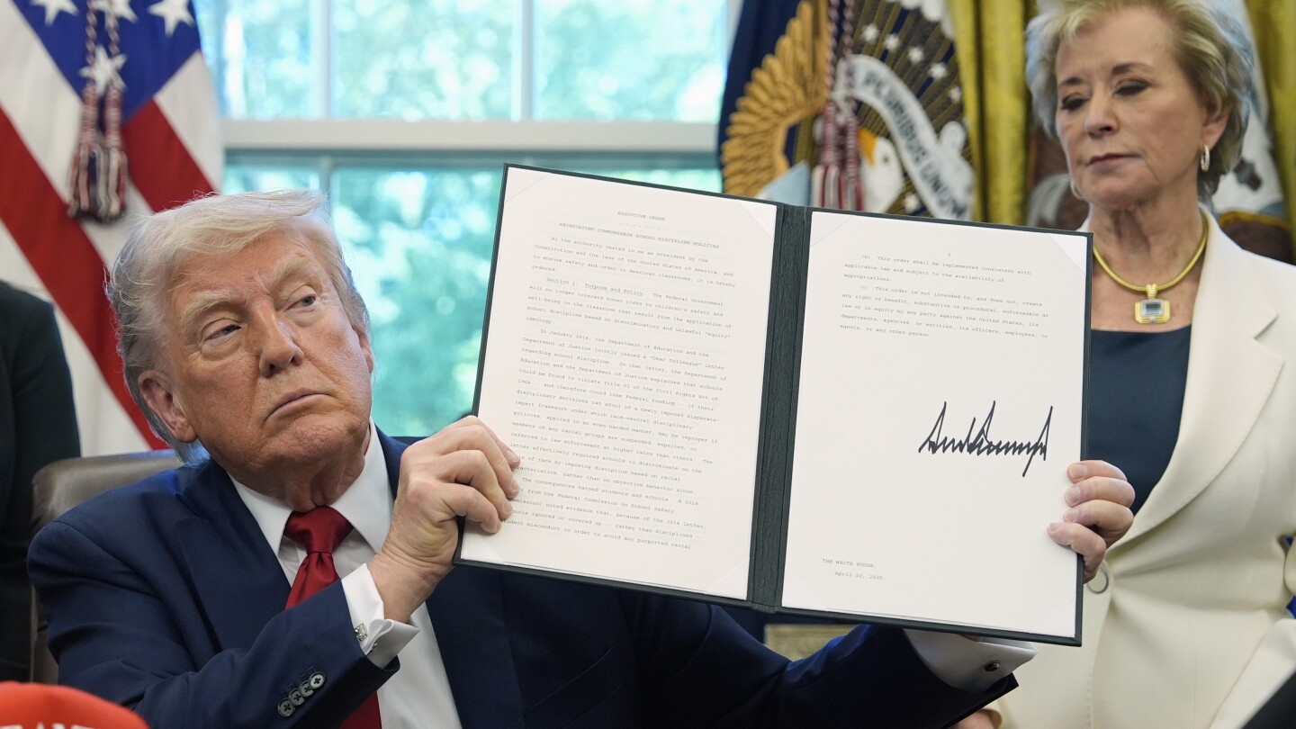 Judge blocks Trump’s push to finish day at a public school consisting of kindergarten