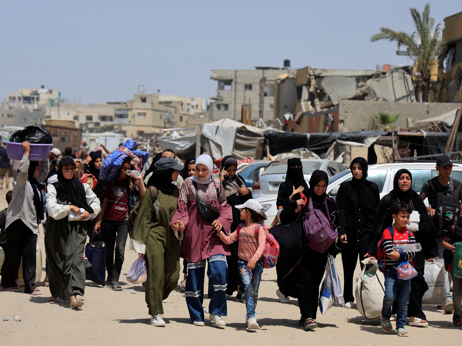 Khan Younis in Gaza’s latest focus on Israeli forced evacuation, bombing | Gaza News