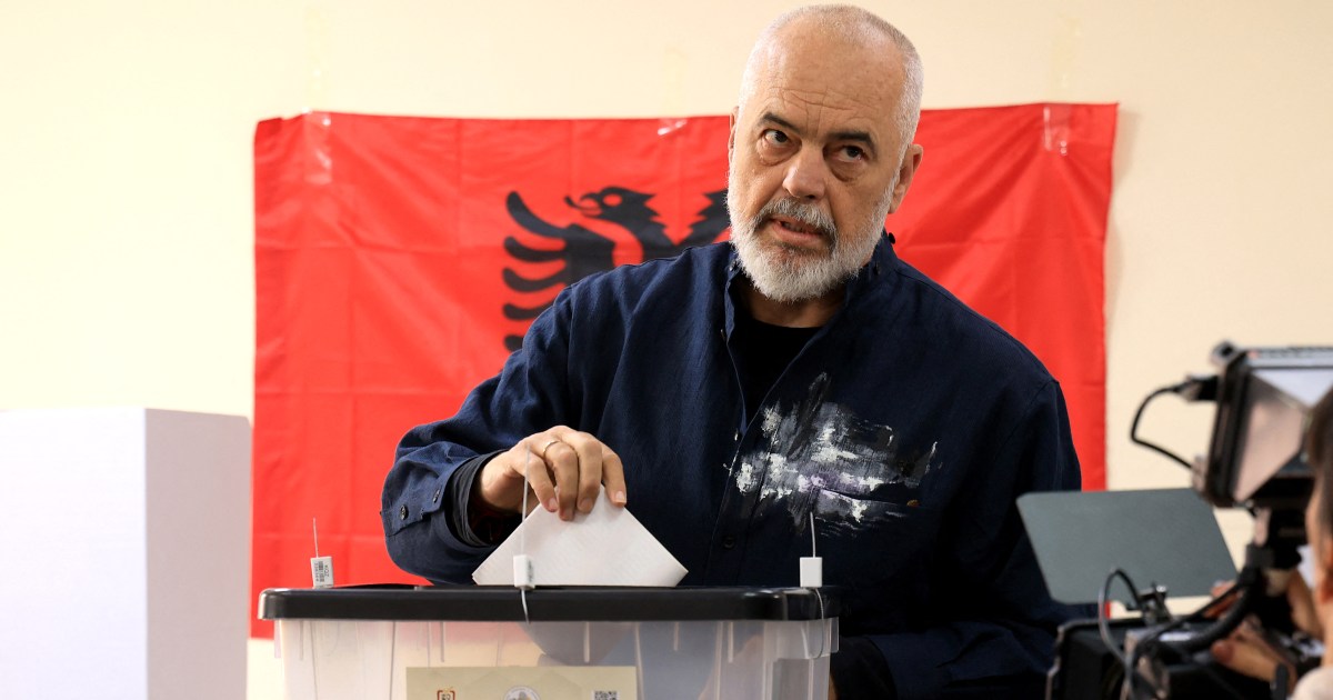 Albanian dominant socialists secure a majority in parliamentary votes | Election news