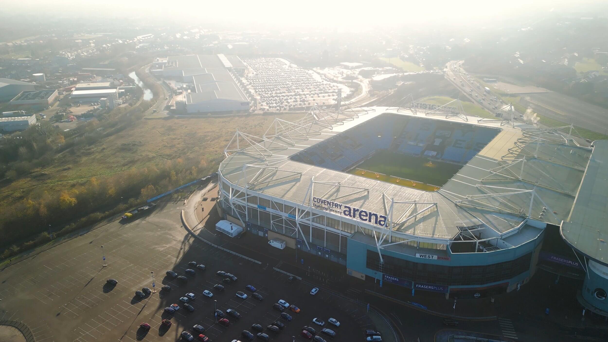 Coventry Building Society Arena is partner with Planet