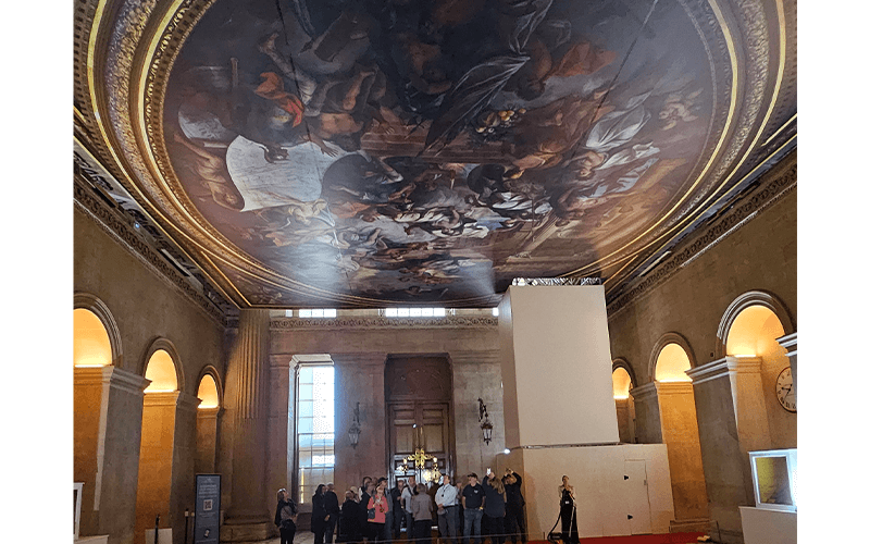 Moss offers the ultimate “high art” at Blenheim Palace