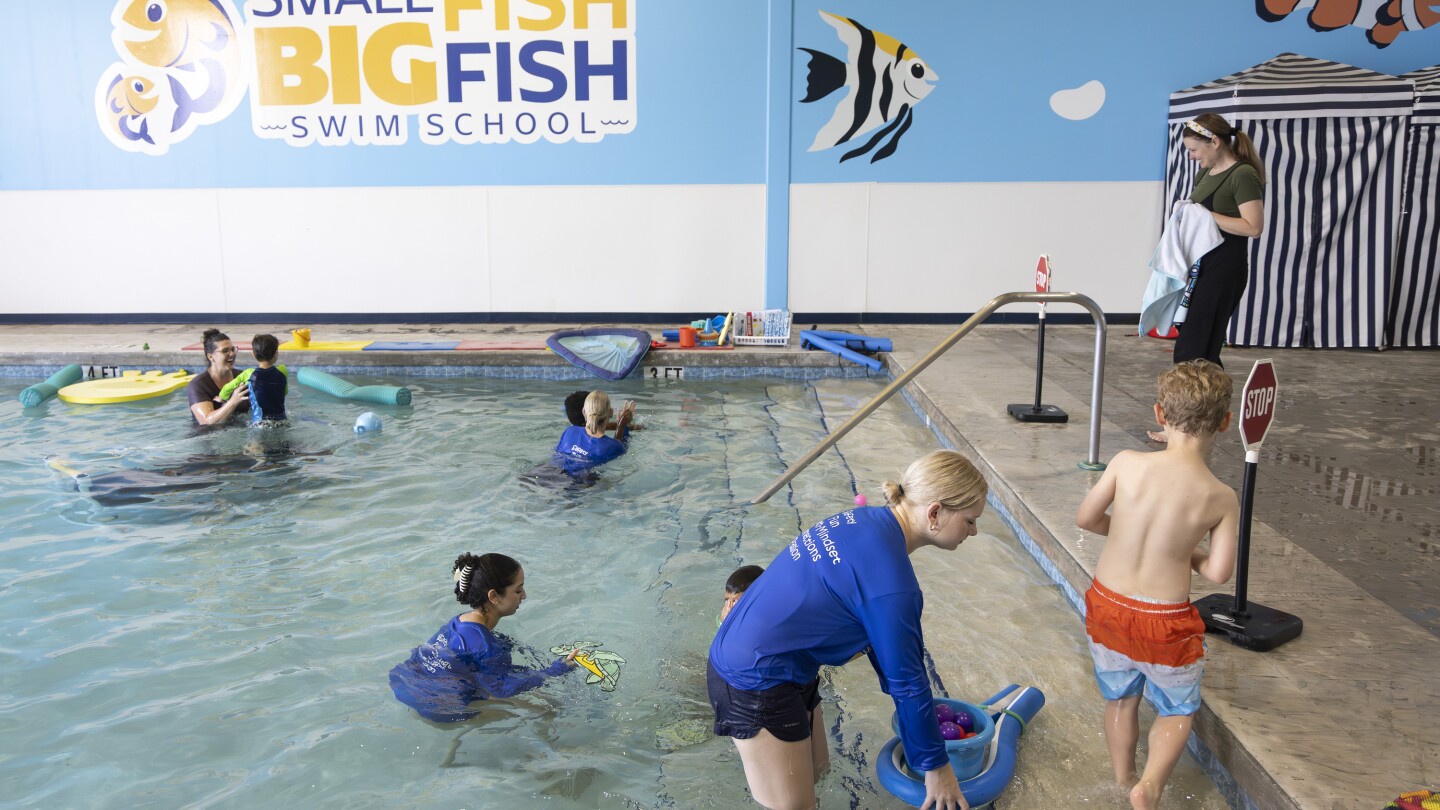 Swimming classes for children with autism can save lives