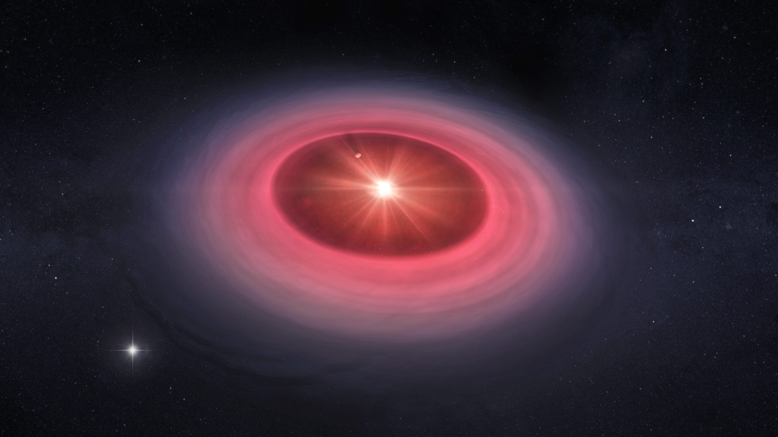 The alcohol-soaked star system helps explain “why life was formed, including us.”