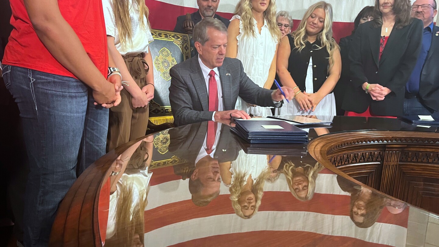 Nebraska Governor Signature Building Prohibits Transgender Students from Women’s Sports