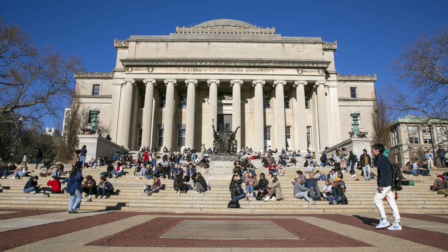 International students enrolled in the Ivy League University