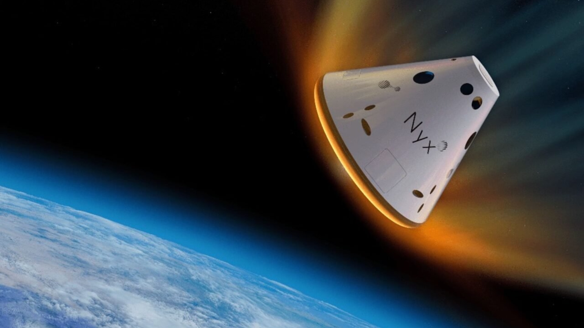 Spaceship carrying cannabis and human remains collide with the ocean