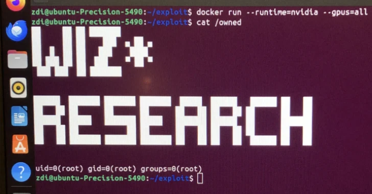 A critical nvidia container toolkit flaw allows privilege escalation in AI cloud services