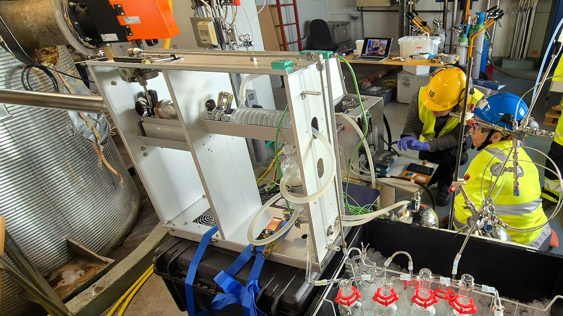 Measurement of PFAS in incineration exhaust gas