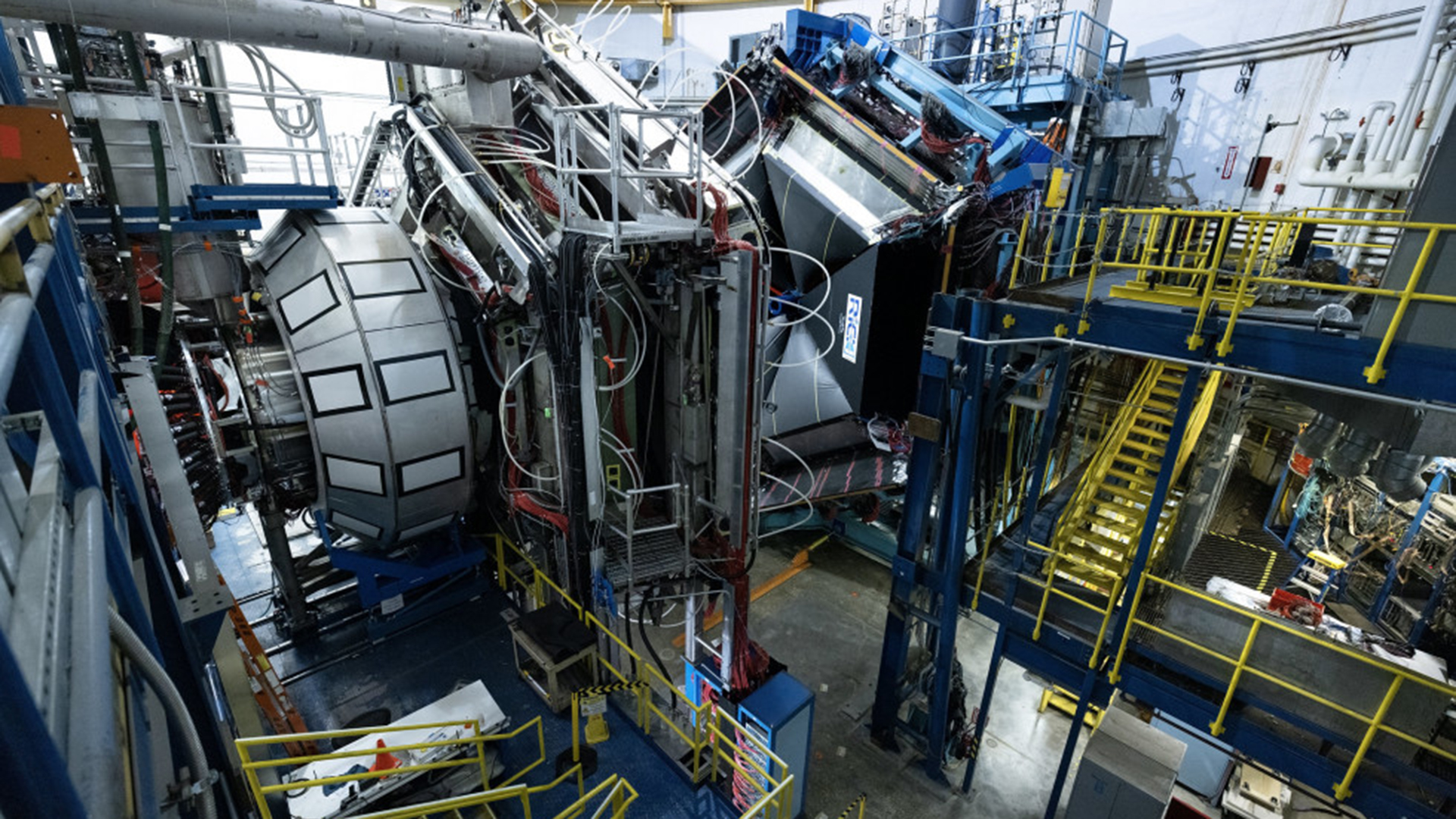Tracking anomalies with a hybrid ring imaging Cherenkov detector