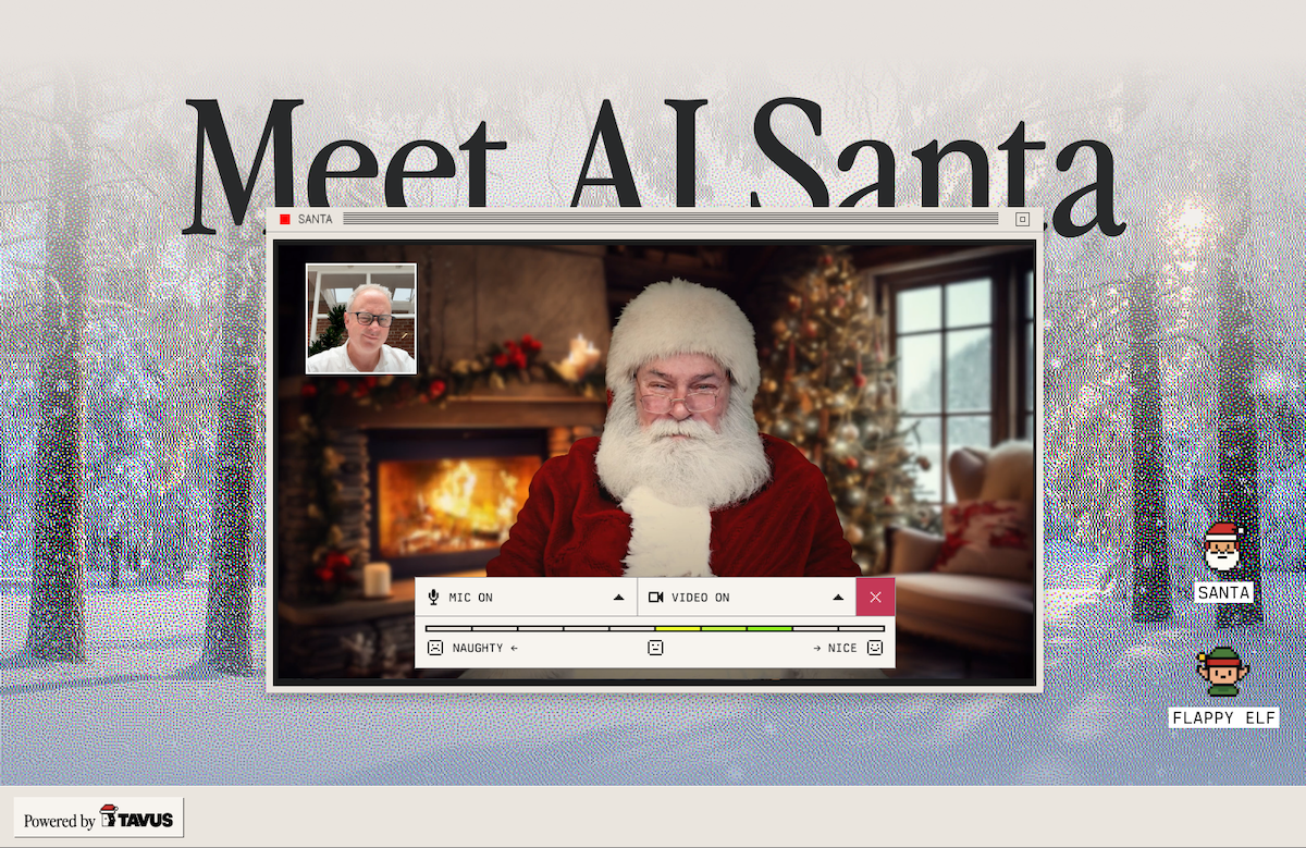 AI startup Tavus founder says users talk to company’s AI Santa for “hours” a day