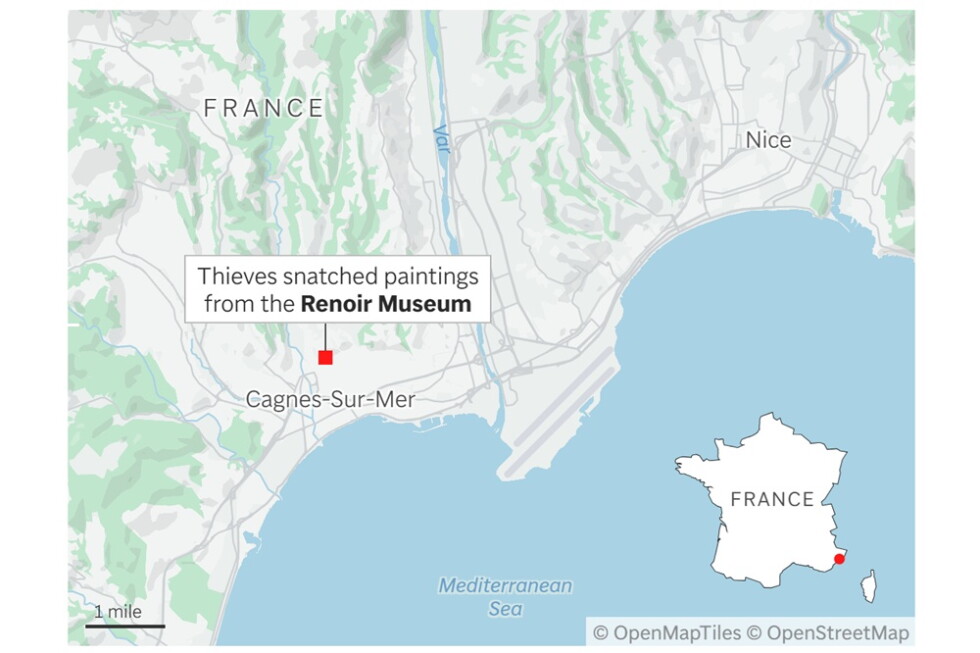 Renoir paintings stolen from French museum