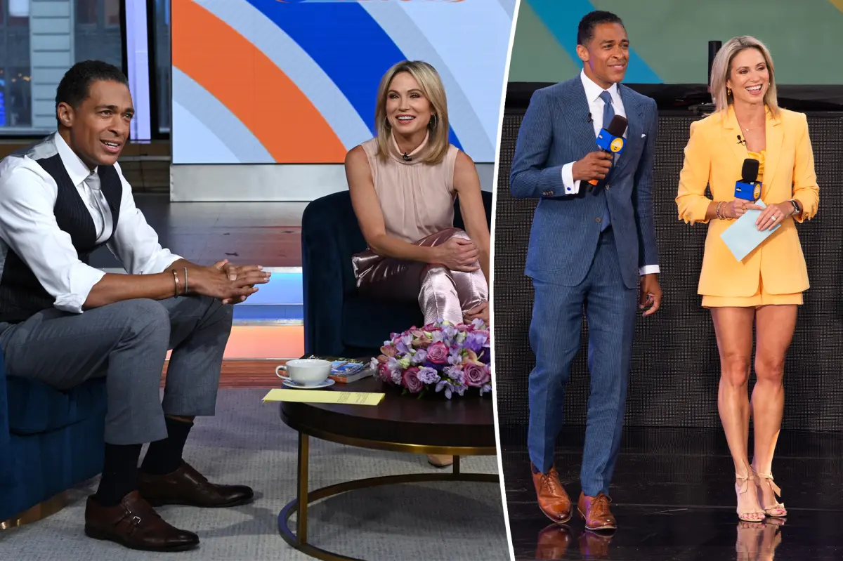 Amy Robach and T.J. Holmes leave out former ‘GMA’ co-workers from wedding