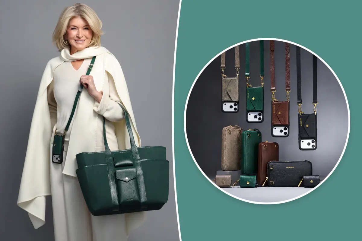 Martha Stewart teams with Bandolier on ‘useful and chic’ phone case collection