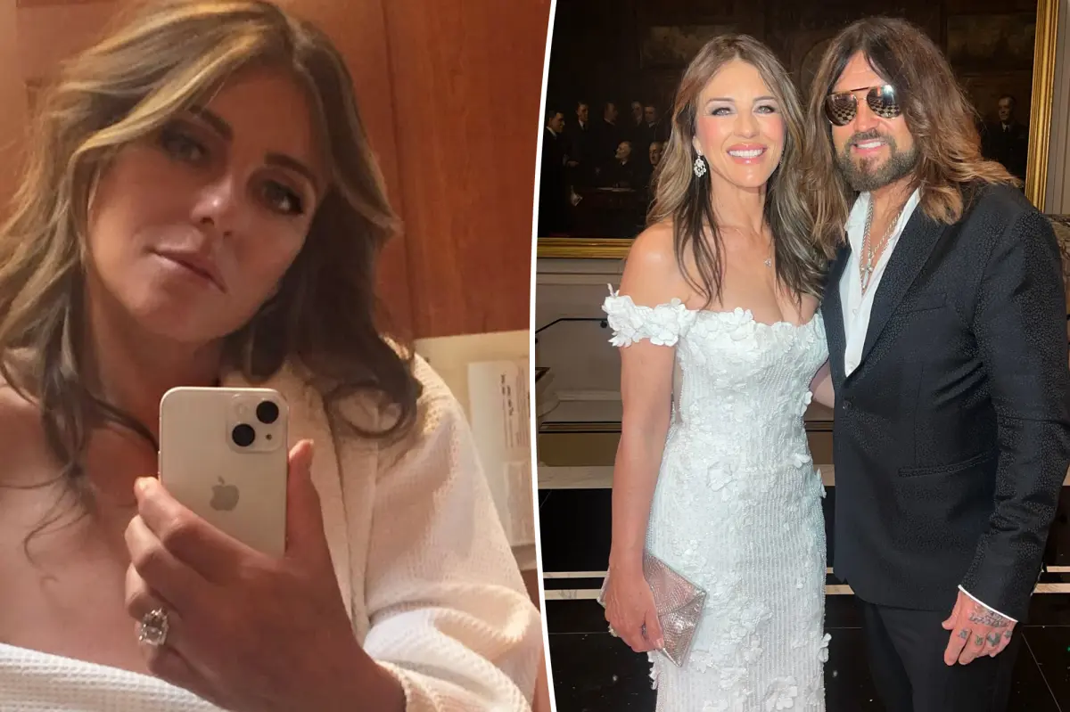 Billy Ray Cyrus and Elizabeth Hurley are engaged