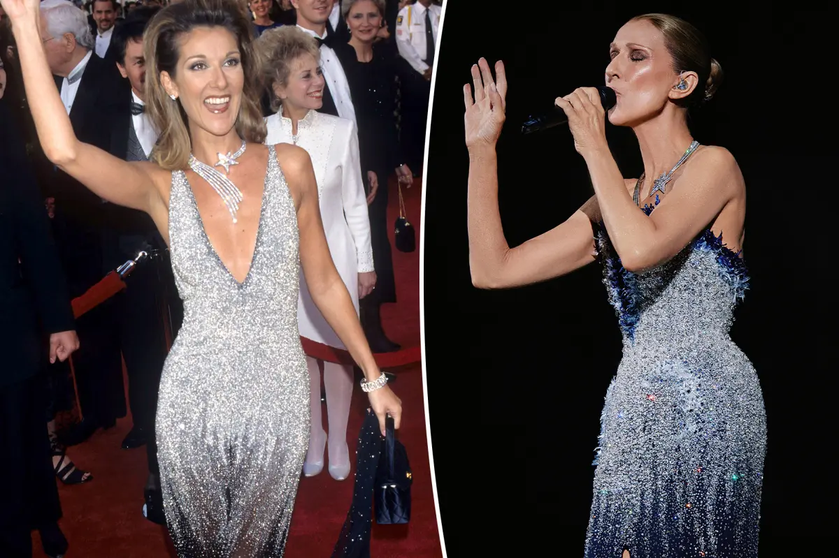 Céline Dion re-creates her 1997 Oscars look in Chanel couture and dazzling diamonds