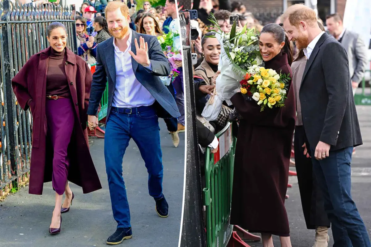 Meghan Markle, Prince Harry make first official joint outing since move: ‘Great to be back’